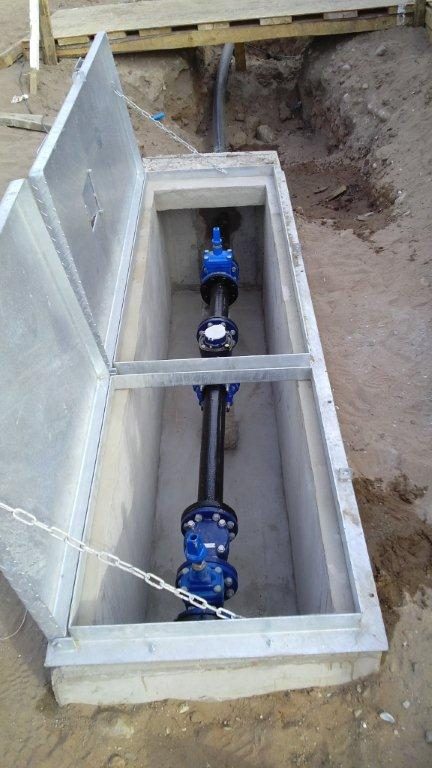 Medidor de agua potable de 80 mm
