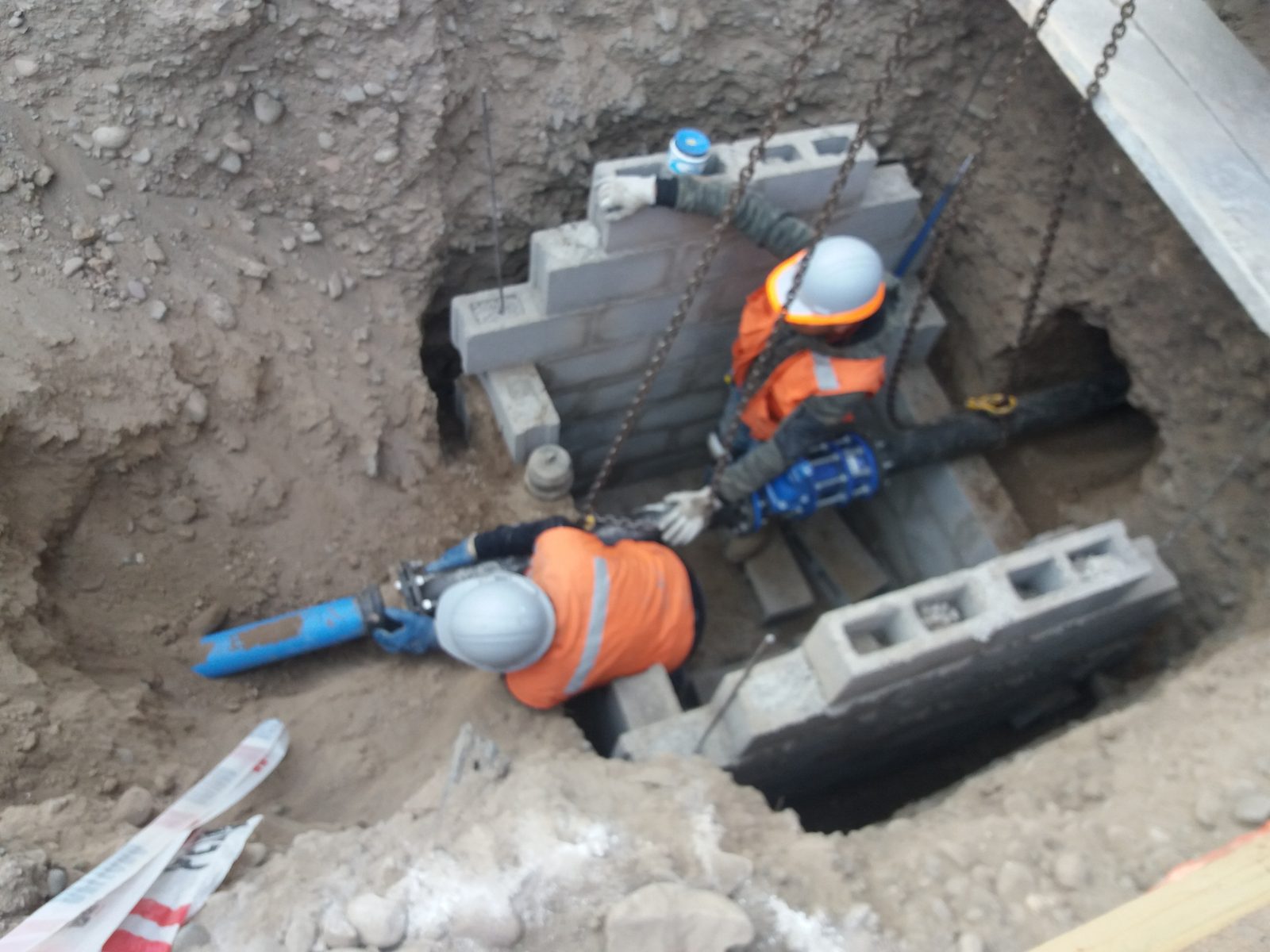 Confección de válvula de agua potable
